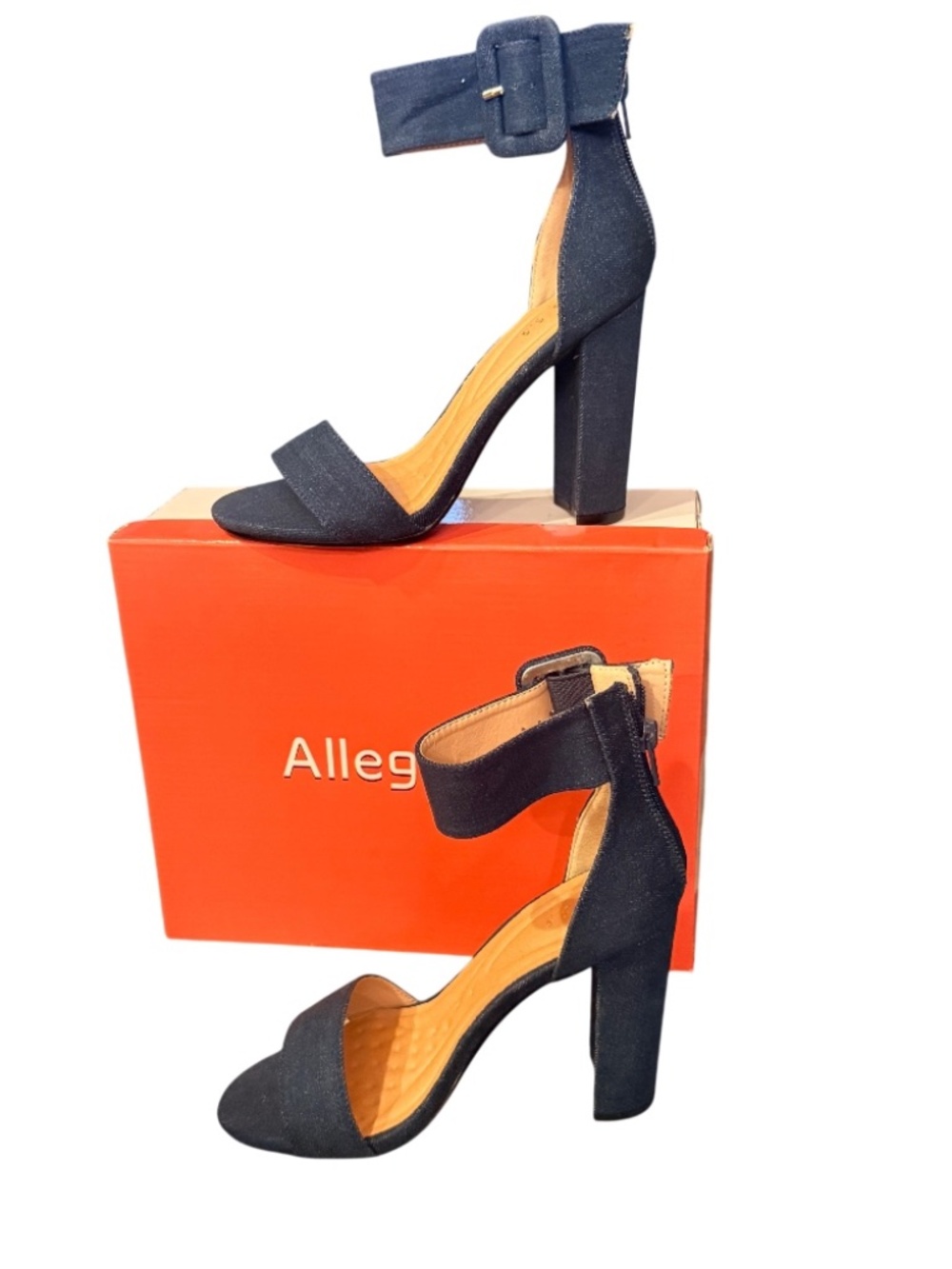 Allegra K Women's Navy Sandals Size 5.5